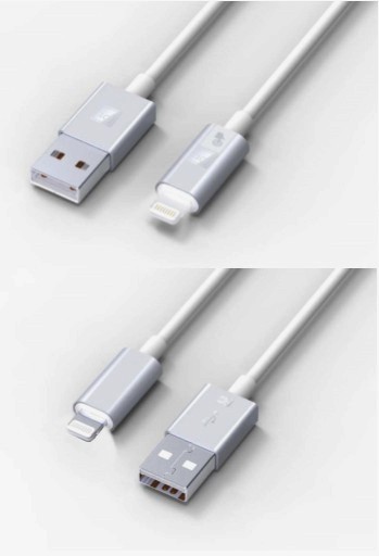 Foxconn MFi Lightning Cables with LED, USB cables for iPhone 5S,iPhone 6, iPhone 6 plus, iPhone 7,iPad, iPod