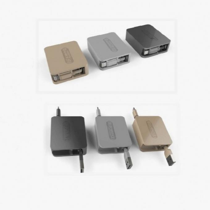 Foxconn MFi Lightning Cables,Retractable Lightning Cable-Fold In for iPhone 5S,iPhone 6, 6 plus, iPhone 7,iPad, iPod