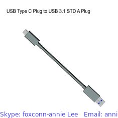 China Foxconn USB Type-C Cables,Type-C to USB 3.1 STD A Plug,Connect type C phone to no-type C apparatus,Smart Phone,Tablet PC supplier