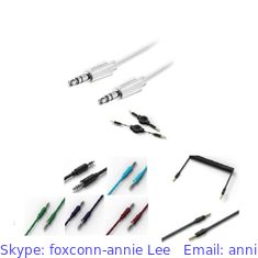 China Foxconn Super thin Audio Cable, compatible with protection cases of cell phone and MP3 player supplier