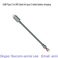 China Foxconn USB Type-C Cables,Type-C 2.0  to Pigtail power cable for NoteBook,Tablet PC, Smart Phone,Consumer Electronics supplier