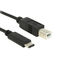Foxconn  USB Type-C Cables,Type-C 2.0  to USB 2.0 STD B Plug  for connecting a PC or notebook to a USB type B (Print) supplier